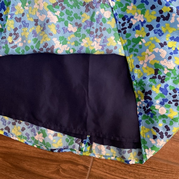 Lilly Pulitzer plus size silk green blue print dress 14 - Picture 5 of 7